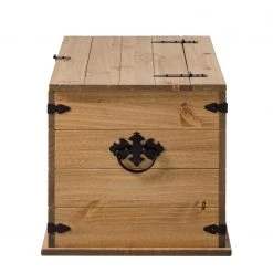 Maison Belfort Truhe Finca Rustica - Kiefer massiv - Kiefer Natur 26 Maison Belfort Truhe Finca Rustica - Kiefer massiv - Kiefer Natur -Wohnzimmermöbel boutique en ligne 1000178021 200212 13141200022 DETAILS P000000001000178021