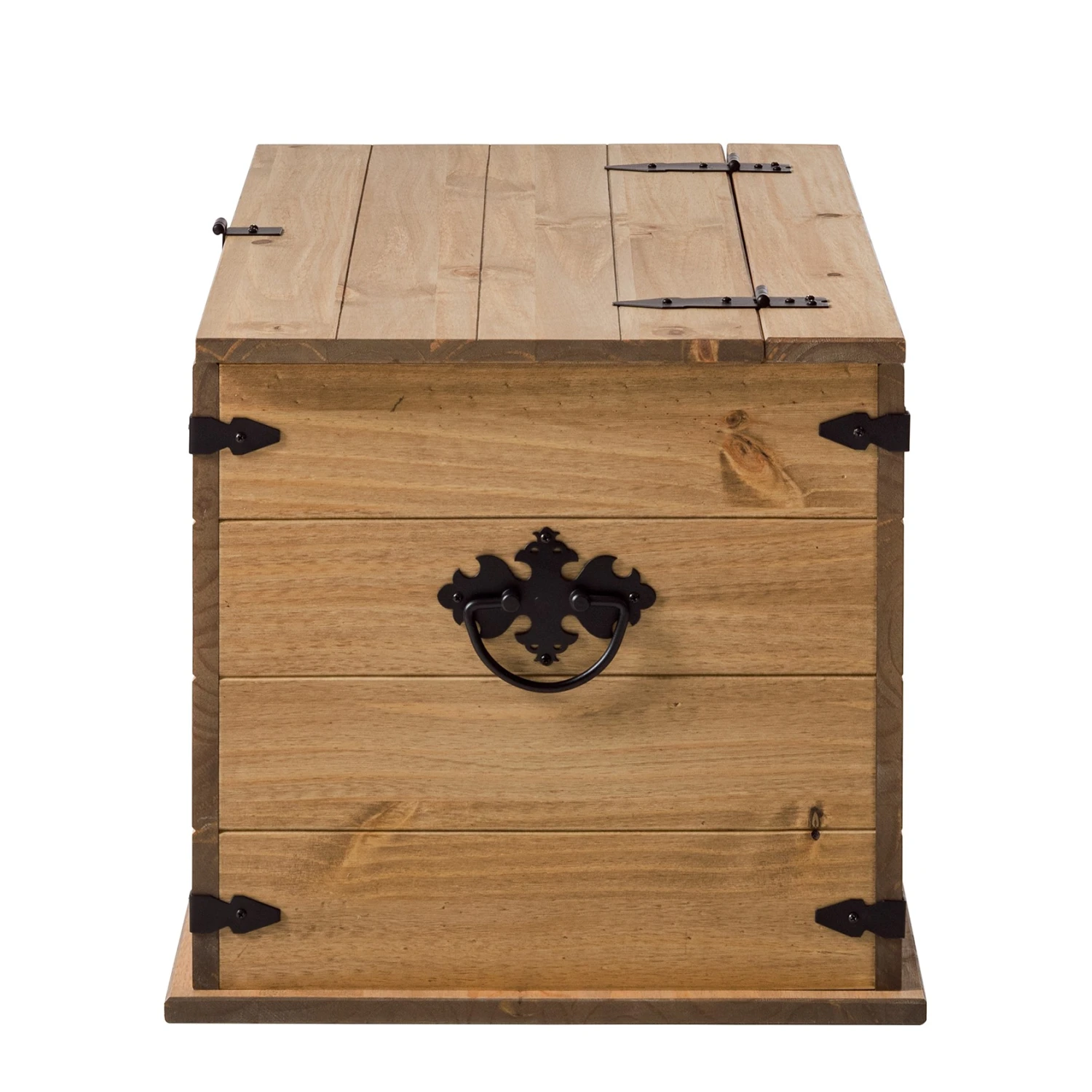 Maison Belfort Truhe Finca Rustica - Kiefer massiv - Kiefer Natur 6 Maison Belfort Truhe Finca Rustica - Kiefer massiv - Kiefer Natur – Bild 6