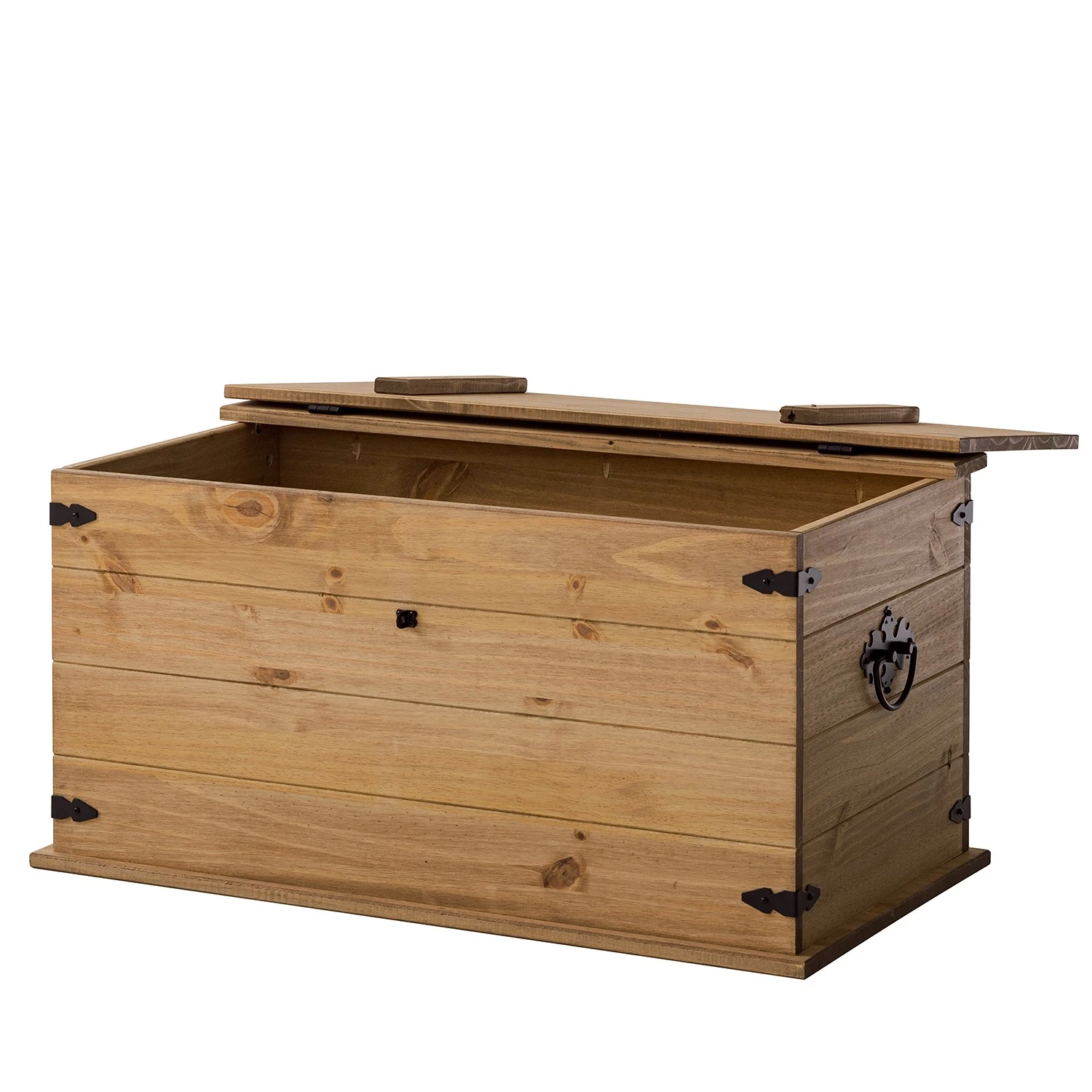 Maison Belfort Truhe Finca Rustica - Kiefer massiv - Kiefer Natur 9 Maison Belfort Truhe Finca Rustica - Kiefer massiv - Kiefer Natur – Bild 9