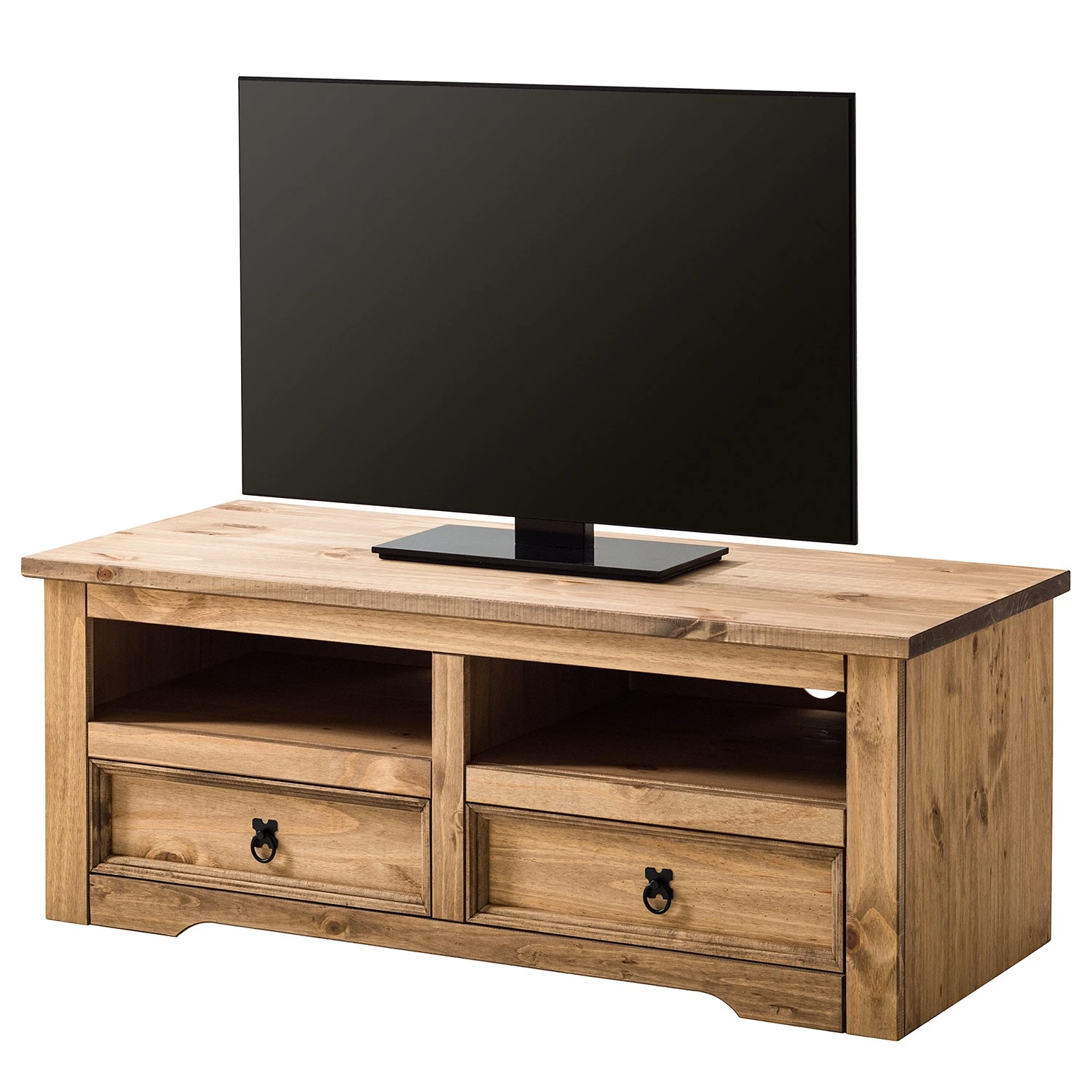 Maison Belfort TV-Lowboard Finca Rustica I - Kiefer massiv - Kiefer Natur 1 Maison Belfort TV-Lowboard Finca Rustica I - Kiefer massiv - Kiefer Natur