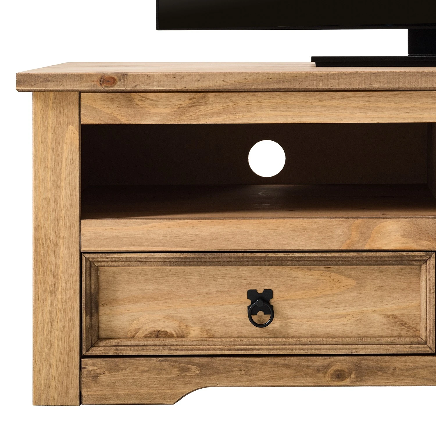 Maison Belfort TV-Lowboard Finca Rustica I - Kiefer massiv - Kiefer Natur 11 Maison Belfort TV-Lowboard Finca Rustica I - Kiefer massiv - Kiefer Natur – Bild 11