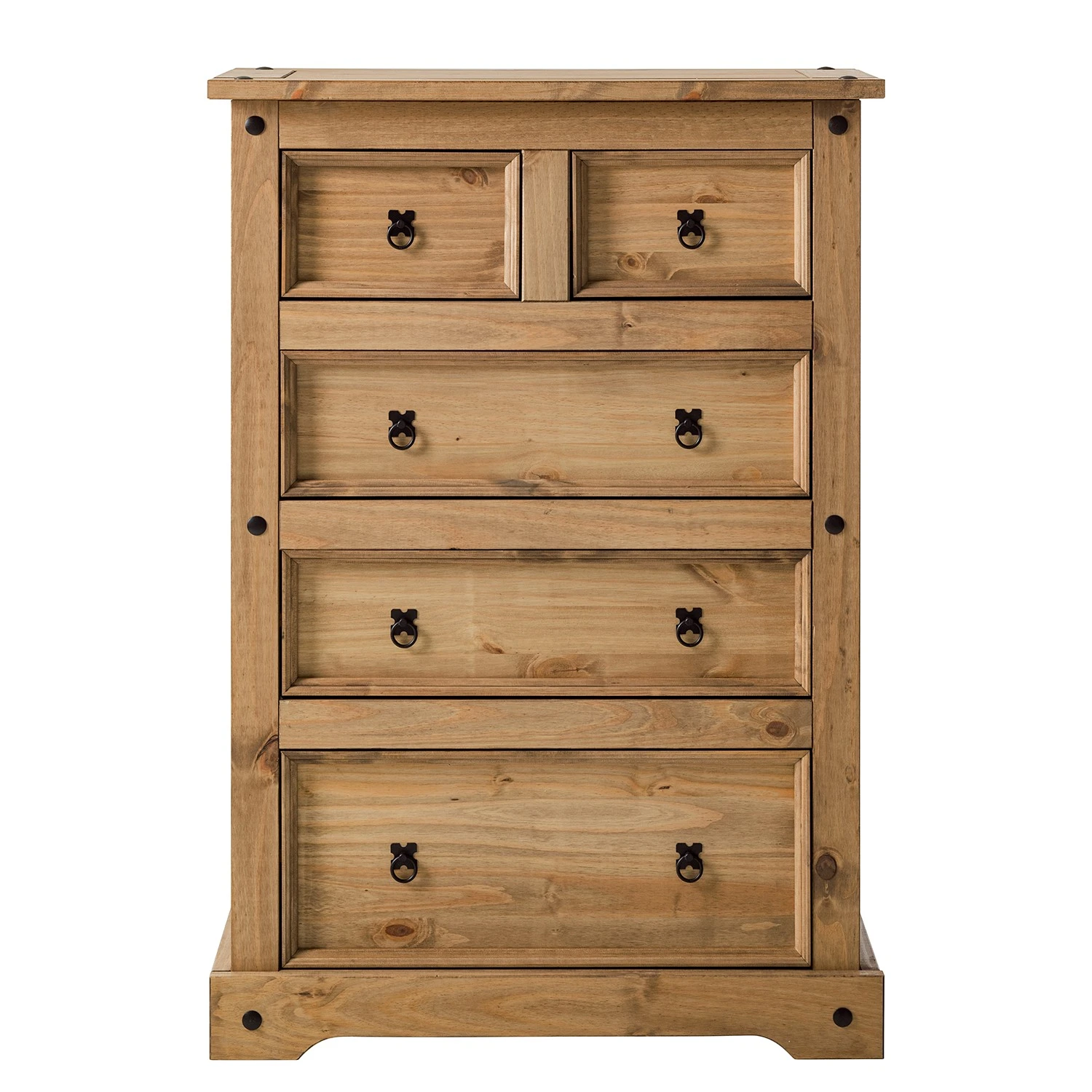 Maison Belfort Kommode Finca Rustica II - Kiefer massiv - Kiefer Natur 3 Maison Belfort Kommode Finca Rustica II - Kiefer massiv - Kiefer Natur – Bild 3