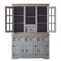 Maison Belfort Sideboard Finca Rustica - Kiefer massiv - Kiefer Grau -Wohnzimmermöbel boutique en ligne 1000178029 200417 12540200007 DETAILS P000000001000178029