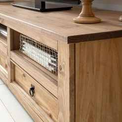 Maison Belfort TV-Lowboard Finca Rustica II - Kiefer massiv - Kiefer Natur 22 Maison Belfort TV-Lowboard Finca Rustica II - Kiefer massiv - Kiefer Natur -Wohnzimmermöbel boutique en ligne 1000178035 200511 14244100010 DETAILS P000000001000178035