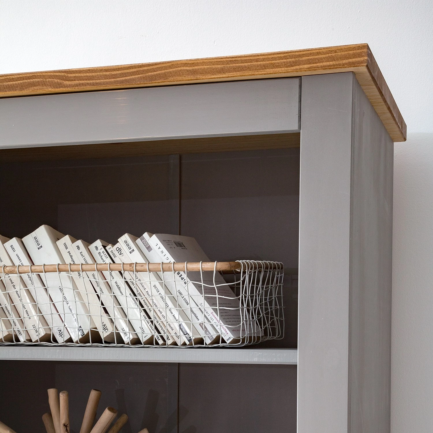 Maison Belfort Bücherregal Finca Rustica - Kiefer massiv - Kiefer Grau 9 Maison Belfort Bücherregal Finca Rustica - Kiefer massiv - Kiefer Grau – Bild 9