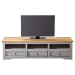 Maison Belfort TV-Lowboard Finca Rustica II - Kiefer massiv - Kiefer Grau 15 Maison Belfort TV-Lowboard Finca Rustica II - Kiefer massiv - Kiefer Grau -Wohnzimmermöbel boutique en ligne 1000178053 200422 06411200029 DETAILS P000000001000178053