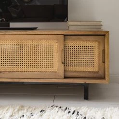 Ars manufacti TV-Lowboard Vina - Mango massiv / Wiener Geflecht - Mango / Schwarz 26 Ars manufacti TV-Lowboard Vina - Mango massiv / Wiener Geflecht - Mango / Schwarz -Wohnzimmermöbel boutique en ligne 1000178070 200320 14034600005 DETAILS P000000001000178070