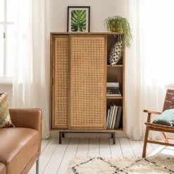 Ars manufacti Highboard Vina - Mango massiv / Wiener Geflecht - Mango / Schwarz 23 Ars manufacti Highboard Vina - Mango massiv / Wiener Geflecht - Mango / Schwarz -Wohnzimmermöbel boutique en ligne 1000178071 200324 13412400002 MOOD DETAILS P000000001000178071 mood