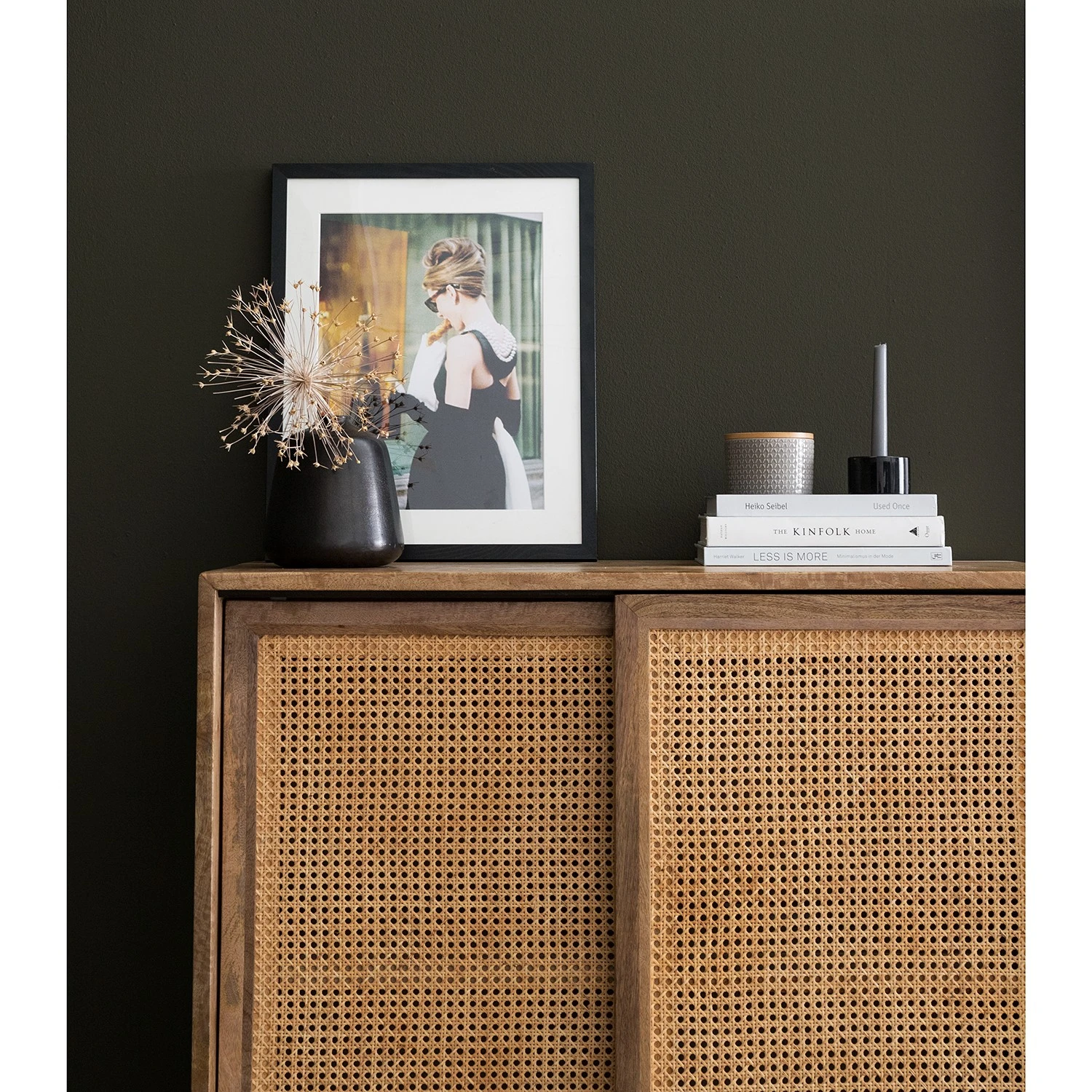 Ars manufacti Highboard Vina - Mango massiv / Wiener Geflecht - Mango / Schwarz 13 Ars manufacti Highboard Vina - Mango massiv / Wiener Geflecht - Mango / Schwarz – Bild 13