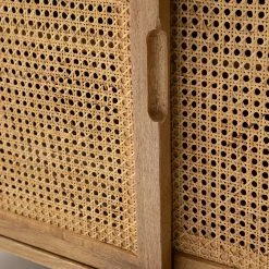 Ars manufacti Sideboard Vina I - Mango massiv / Wiener Geflecht - Mango / Schwarz -Wohnzimmermöbel boutique en ligne 1000178078 200317 14181700005 DETAILS P000000001000178078