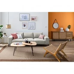 Ars manufacti Sideboard Vina I - Mango massiv / Wiener Geflecht - Mango / Schwarz -Wohnzimmermöbel boutique en ligne 1000178078 200528 16252300011 MOOD DETAILS P000000001000178078 mood