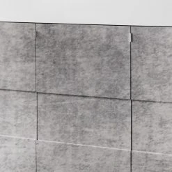 LC Spa Sideboard Easy I - Hochglanz Weiß / Beton Dekor 8 LC Spa Sideboard Easy I - Hochglanz Weiß / Beton Dekor -Wohnzimmermöbel boutique en ligne 1000178264 201029 08524400569 DETAILS P000000001000178264