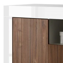 LC Spa Sideboard Urbino II - Nussbaum Dekor / Weiß -Wohnzimmermöbel boutique en ligne 1000178456 201029 09062600768 DETAILS P000000001000178456