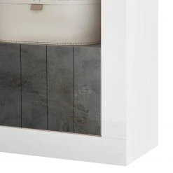 LC Spa Regal Urbino - Dunkelgrau / Weiß -Wohnzimmermöbel boutique en ligne 1000178457 201029 09070300778 DETAILS P000000001000178457