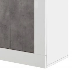 LC Spa Highboard Urbino - Beton Dekor / Weiß -Wohnzimmermöbel boutique en ligne 1000178462 201029 09091600813 DETAILS P000000001000178462