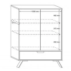 LC Spa Vitrinenschrank Palma - Pero Dekor -Wohnzimmermöbel boutique en ligne 1000178606 190703 13284700028 SKETCH GALLERYIMAGES P000000001000178606 sketch