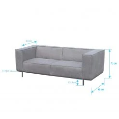 Ars manufacti Sofa Kups I (3-Sitzer) - Samt - Mischgewebe Esha: Cognac 26 Ars manufacti Sofa Kups I (3-Sitzer) - Samt - Mischgewebe Esha: Cognac -Wohnzimmermöbel boutique en ligne 1000179100 200727 09300800001 SKETCH DETAILS P000000001000179100 sketch