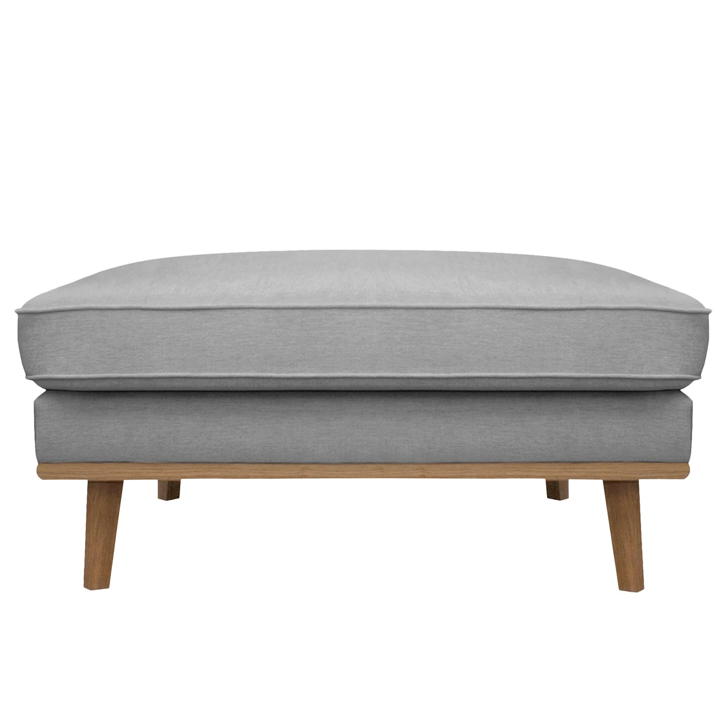 Mørteens Polsterhocker Lauwe - Webstoff - Grau 3 Mørteens Polsterhocker Lauwe - Webstoff - Grau – Bild 3