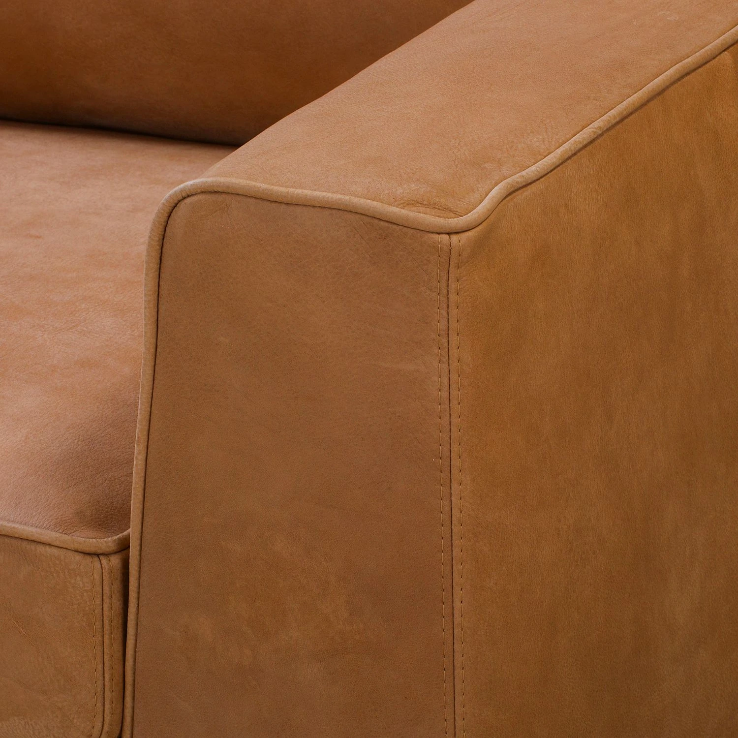 Jack & Alice Sofa Sanchez I (3-Sitzer) - Echtleder Kena: Cognac 10 Jack & Alice Sofa Sanchez I (3-Sitzer) - Echtleder Kena: Cognac – Bild 10