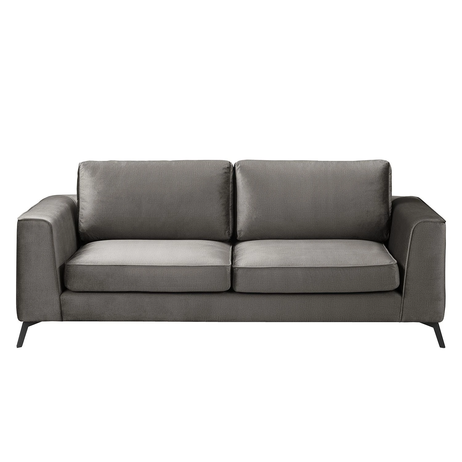 Jack & Alice Sofa Sanchez I (2,5-Sitzer) - Samt Onoli: Rauchgrau 3 Jack & Alice Sofa Sanchez I (2,5-Sitzer) - Samt Onoli: Rauchgrau – Bild 3