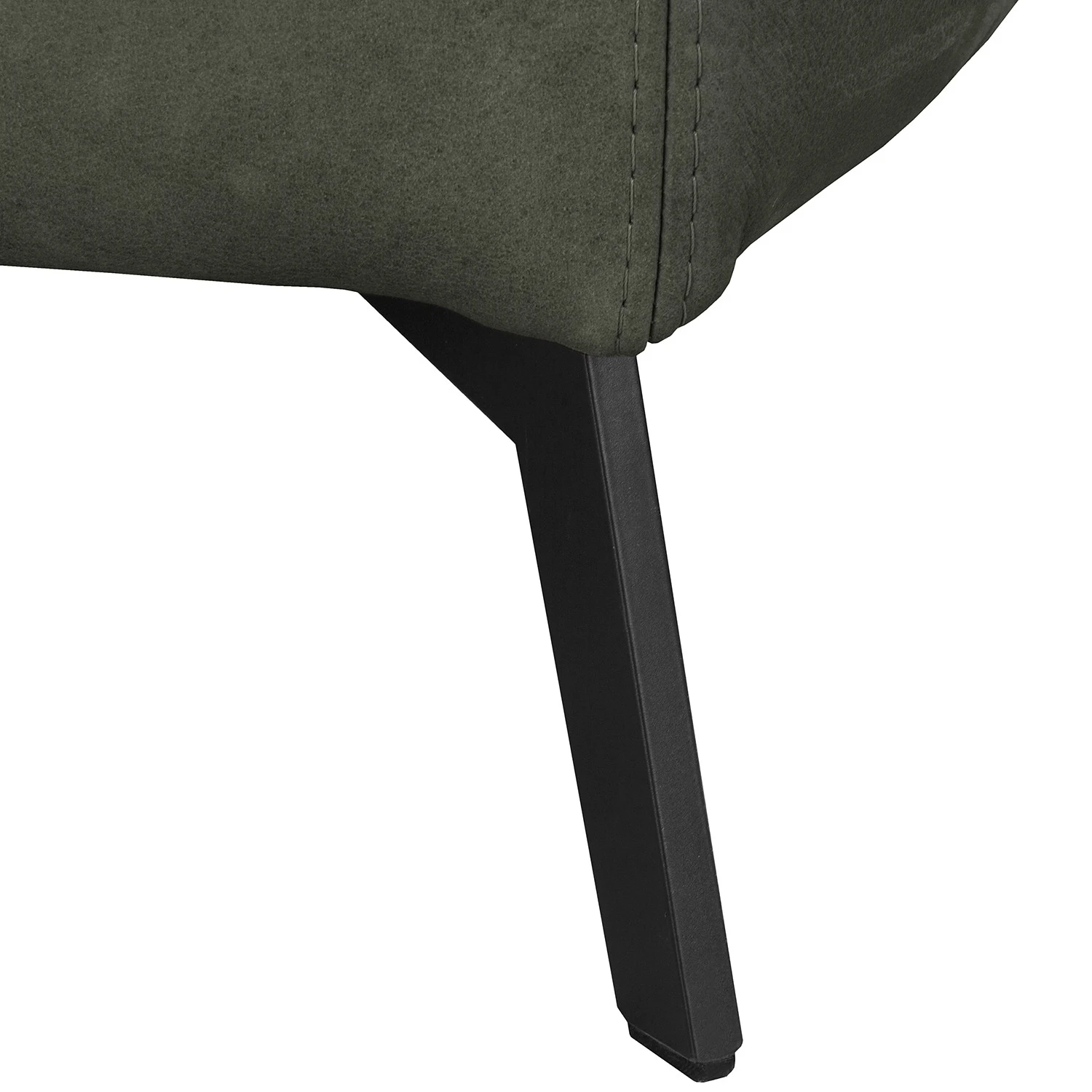 Jack & Alice Sofa Sanchez I (2-Sitzer) - Samt - Echtleder Kena: Anthrazit 11 Jack & Alice Sofa Sanchez I (2-Sitzer) - Samt - Echtleder Kena: Anthrazit – Bild 11