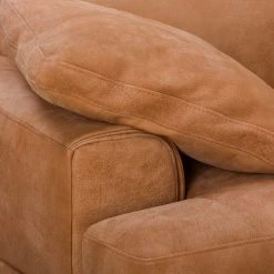 Ars manufacti Sofa Hendra I (3-Sitzer) - Echtleder - Cognac -Wohnzimmermöbel boutique en ligne 1000179249 190813 17580300281 DETAILS P000000001000179249