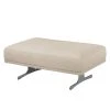 Fredriks Polsterhocker Hendra II - Webstoff - Webstoff Delea: Beige