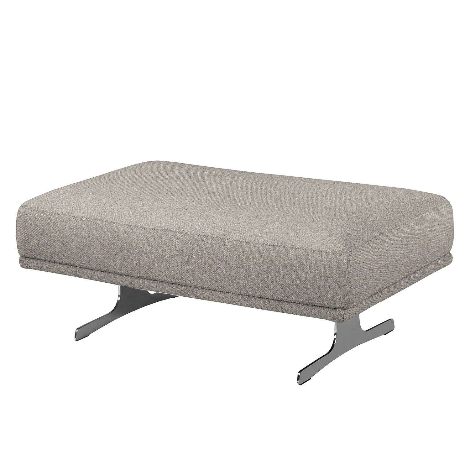 Fredriks Polsterhocker Lurrip II - Webstoff - Webstoff Delea: Grau 1 Fredriks Polsterhocker Lurrip II - Webstoff - Webstoff Delea: Grau