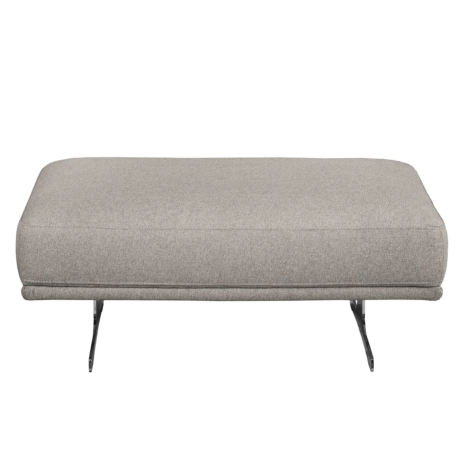 Fredriks Polsterhocker Lurrip II - Webstoff - Webstoff Delea: Grau 2 Fredriks Polsterhocker Lurrip II - Webstoff - Webstoff Delea: Grau – Bild 2