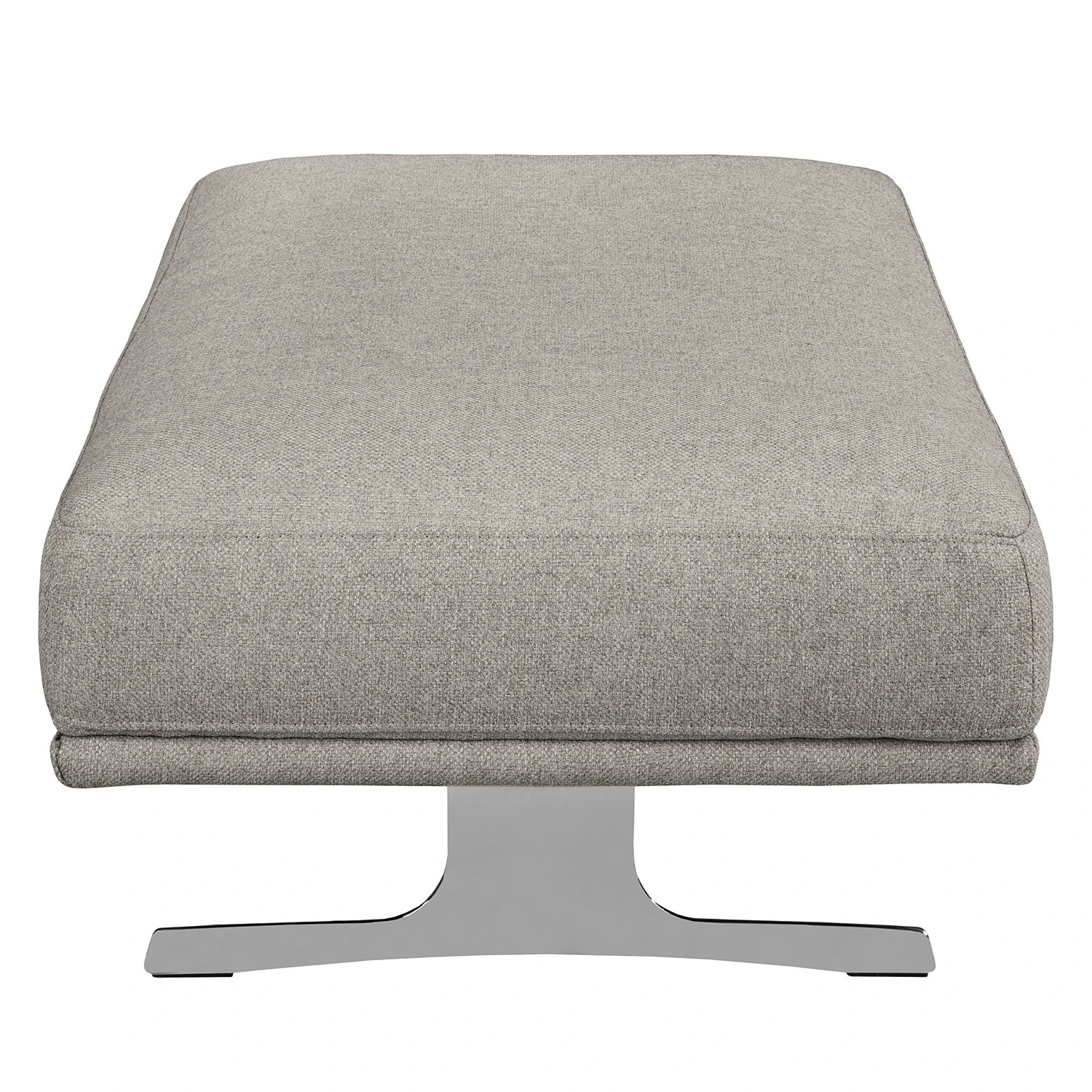 Fredriks Polsterhocker Lurrip II - Webstoff - Webstoff Delea: Grau 3 Fredriks Polsterhocker Lurrip II - Webstoff - Webstoff Delea: Grau – Bild 3