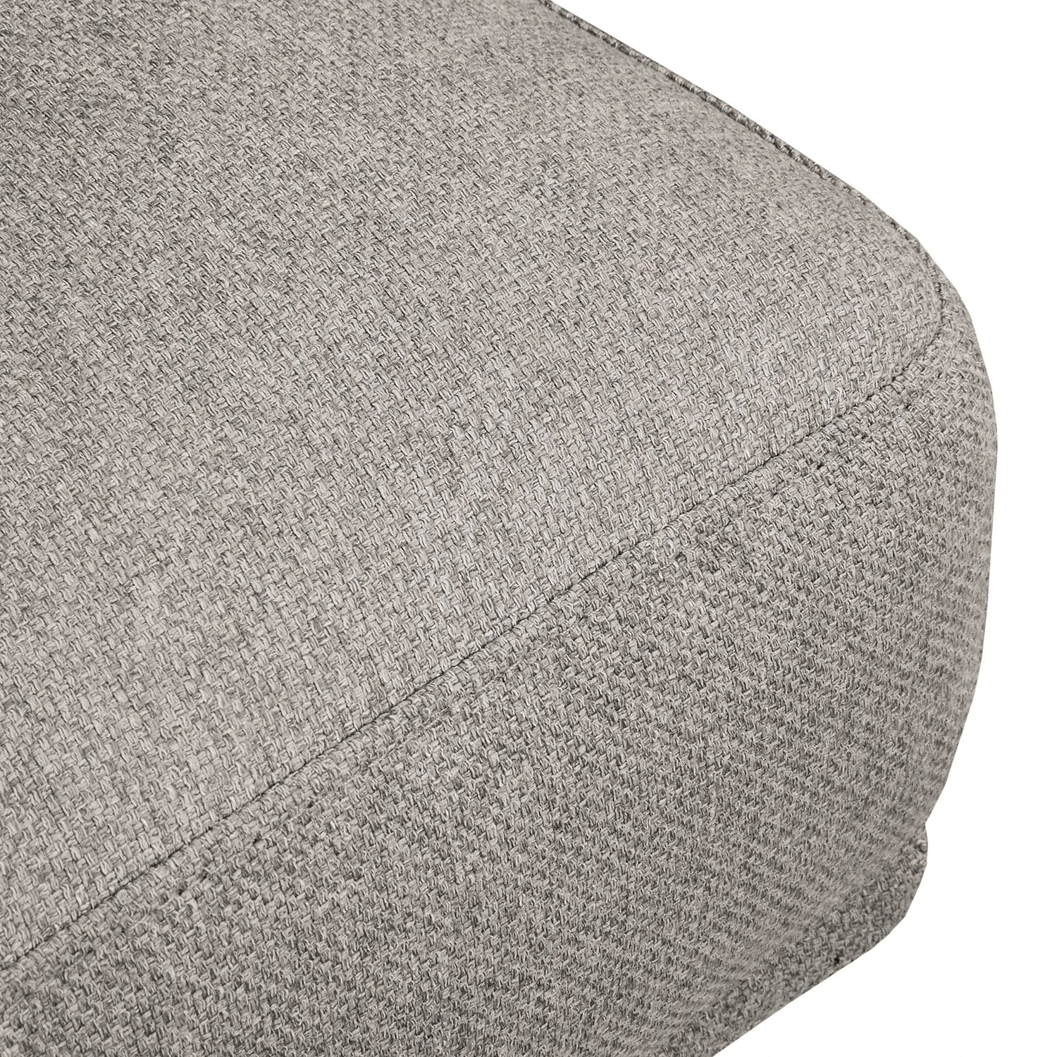 Fredriks Polsterhocker Lurrip II - Webstoff - Webstoff Delea: Grau 7 Fredriks Polsterhocker Lurrip II - Webstoff - Webstoff Delea: Grau – Bild 7