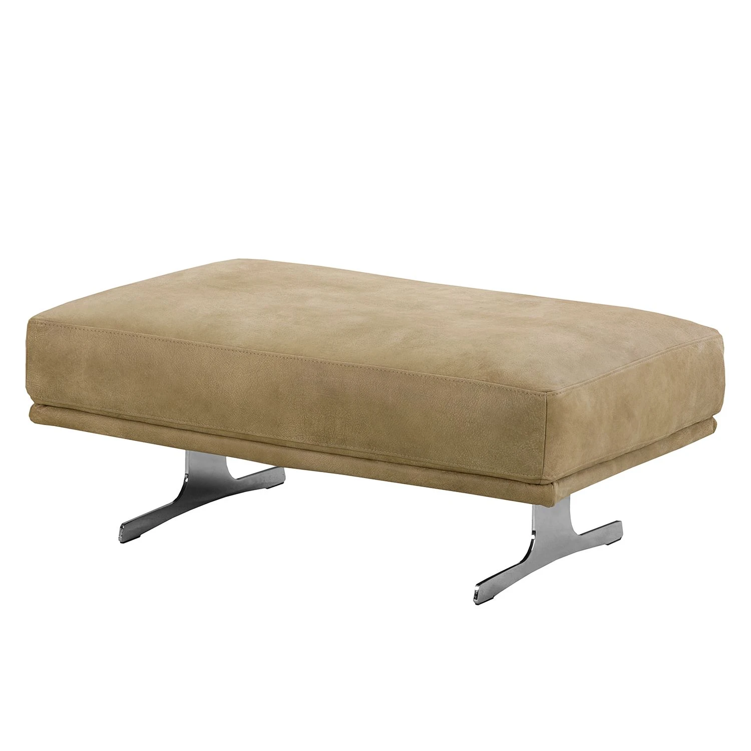 Ars manufacti Polsterhocker Lurrip I - Echtleder - Taupe 1 Ars manufacti Polsterhocker Lurrip I - Echtleder - Taupe