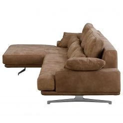 Ars manufacti Ecksofa Lurrip I - Echtleder - Braun - Longchair davorstehend links -Wohnzimmermöbel boutique en ligne 1000179351 190813 17590501201 DETAILS P000000001000179351