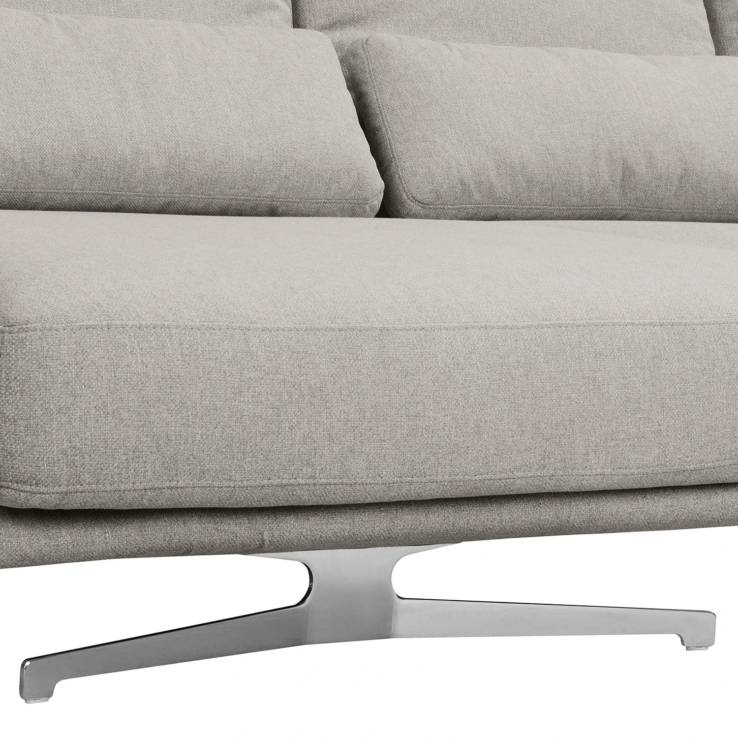 Fredriks Ecksofa Lurrip II - Webstoff - Webstoff Delea: Grau - Longchair davorstehend links 13 Fredriks Ecksofa Lurrip II - Webstoff - Webstoff Delea: Grau - Longchair davorstehend links – Bild 13