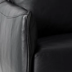 Studio Copenhagen Sofa Harlev (2-Sitzer) - Echtleder - Schwarz -Wohnzimmermöbel boutique en ligne 1000179417 200212 09292800038 DETAILS P000000001000179417