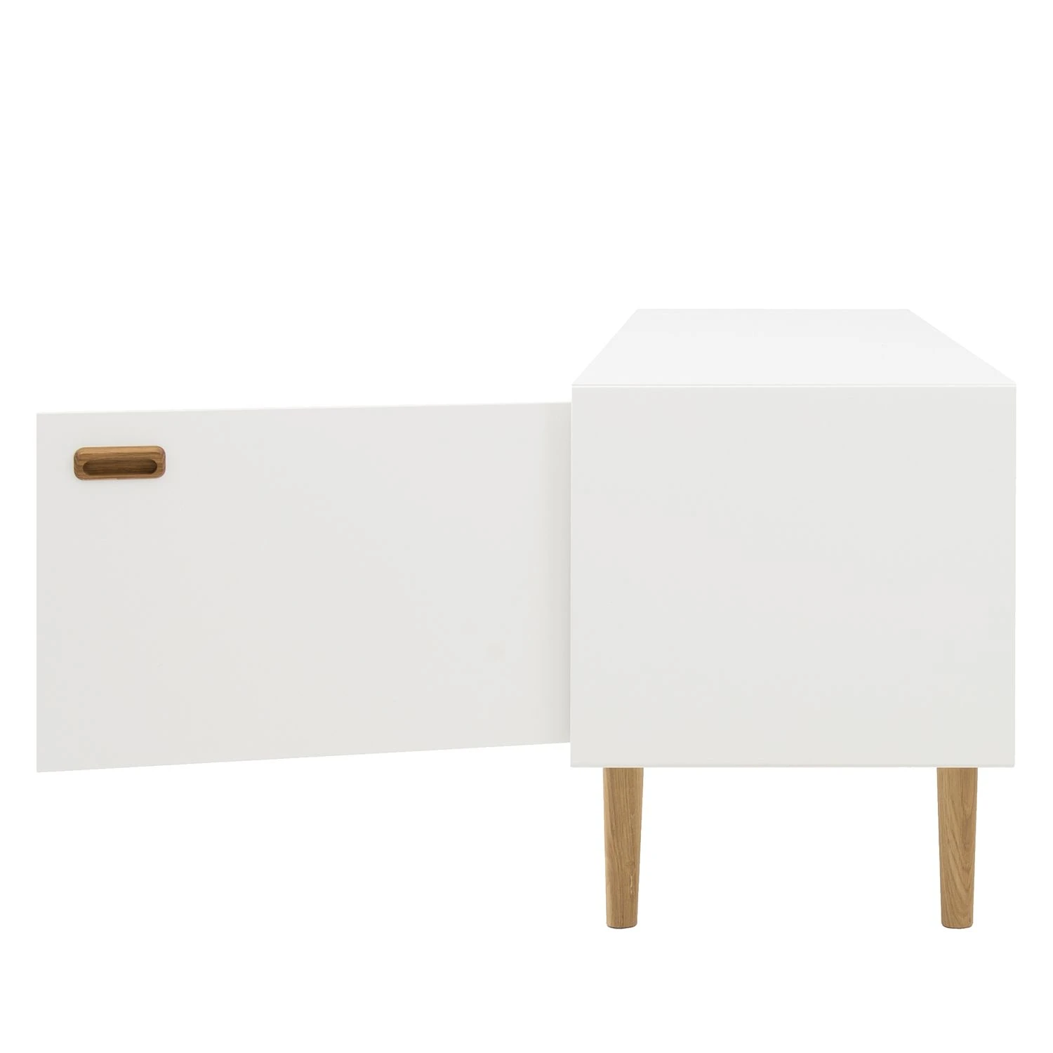 Tenzo Lowboard Svea I - Weiß / Eiche Dekor 7 Tenzo Lowboard Svea I - Weiß / Eiche Dekor – Bild 7