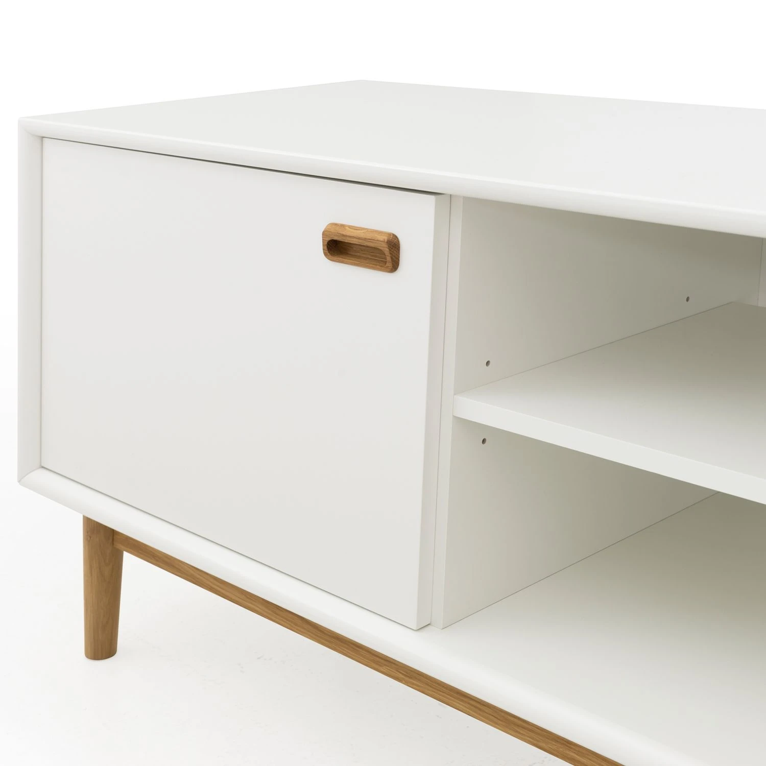 Tenzo Lowboard Svea I - Weiß / Eiche Dekor 10 Tenzo Lowboard Svea I - Weiß / Eiche Dekor – Bild 10