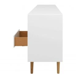 Tenzo Sideboard Svea III - Weiß / Eiche Dekor -Wohnzimmermöbel boutique en ligne 1000179429 190724 06293600233 DETAILS P000000001000179429