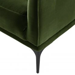 Studio Copenhagen Sofa Pouch (2-Sitzer) - Samt - Dunkelgrün -Wohnzimmermöbel boutique en ligne 1000179433 200207 10241800046 DETAILS P000000001000179433