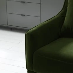 Studio Copenhagen Sofa Pouch (2-Sitzer) - Samt - Dunkelgrün -Wohnzimmermöbel boutique en ligne 1000179433 200320 15315900016 DETAILS P000000001000179433