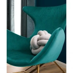 Jack & Alice Sessel Cabuya - Samt - Petrol -Wohnzimmermöbel boutique en ligne 1000179440 200702 09252500020 DETAILS P000000001000179440