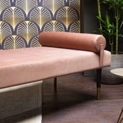 Jack & Alice Recamiere Bellbird - Samt - Mauve -Wohnzimmermöbel boutique en ligne 1000179442 200417 17493400011 DETAILS P000000001000179442