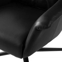 Studio Copenhagen Sessel Bertem - Echtleder - Schwarz -Wohnzimmermöbel boutique en ligne 1000179445 200207 10241900074 DETAILS P000000001000179445