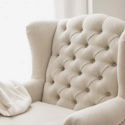 Maison Belfort Sessel Noda - Webstoff - Creme -Wohnzimmermöbel boutique en ligne 1000179520 200617 12144100003 DETAILS P000000001000179520