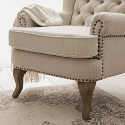 Maison Belfort Sessel Noda - Webstoff - Creme -Wohnzimmermöbel boutique en ligne 1000179520 200617 12144200006 DETAILS P000000001000179520