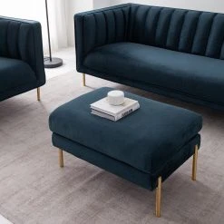 Jack & Alice Hocker Borlo - Marineblau -Wohnzimmermöbel boutique en ligne 1000180138 201030 05550100009 MOOD DETAILS P000000001000180138 mood