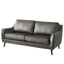 Jack & Alice Sofa Tennyson (3-Sitzer) - Samt - Grau