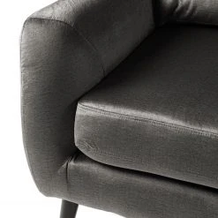 Jack & Alice Sofa Tennyson (3-Sitzer) - Samt - Grau -Wohnzimmermöbel boutique en ligne 1000180140 200727 14464500013 DETAILS P000000001000180140