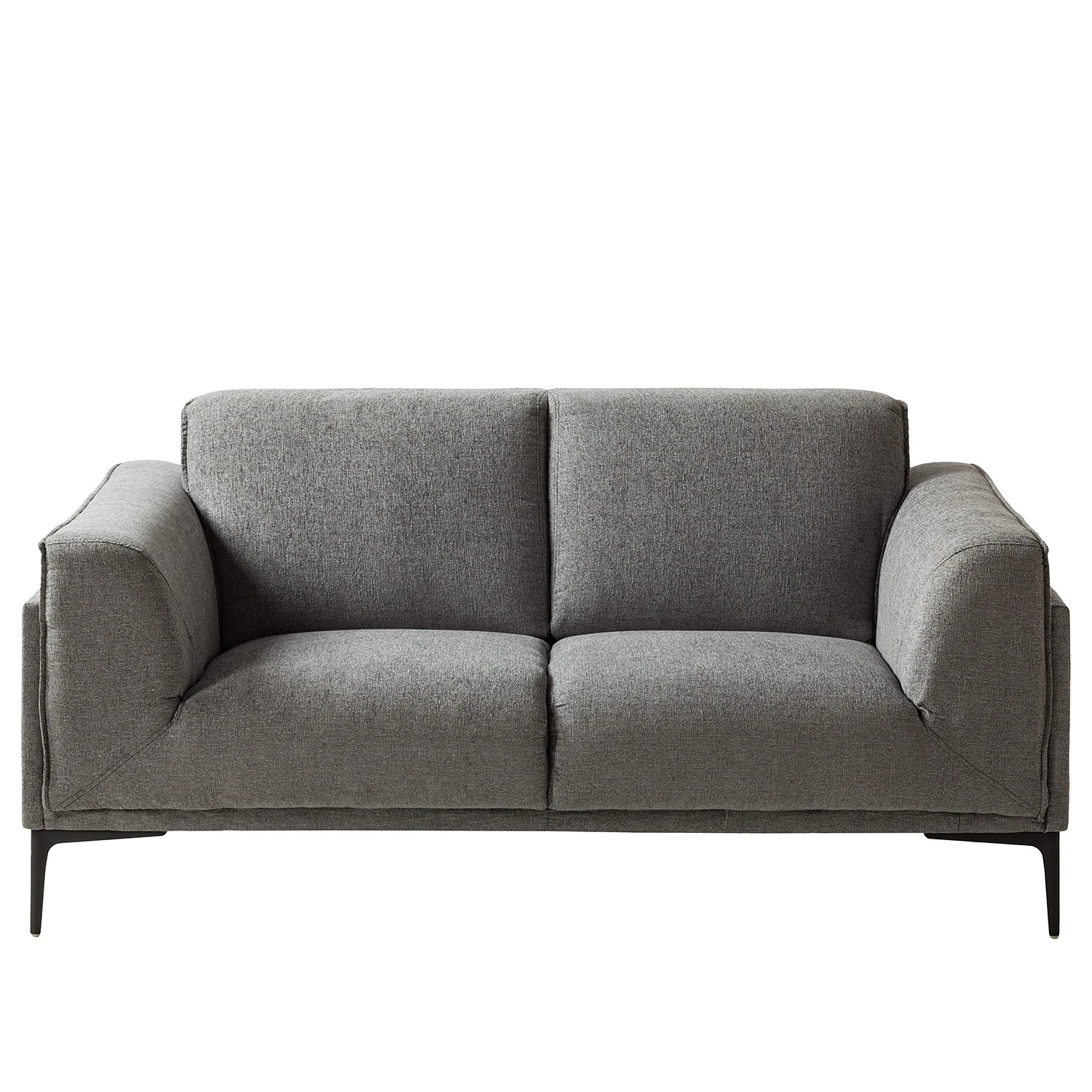 Fredriks Sofa Ainslie (2-Sitzer) - Webstoff - Grau 4 Fredriks Sofa Ainslie (2-Sitzer) - Webstoff - Grau – Bild 4