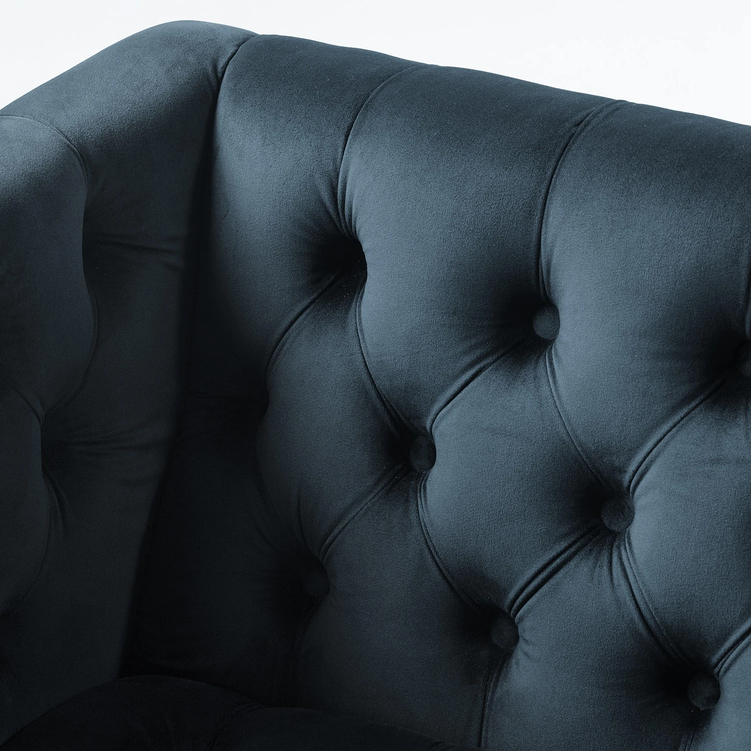 Jack & Alice Sessel Reynella - Samt - Marineblau 9 Jack & Alice Sessel Reynella - Samt - Marineblau – Bild 9